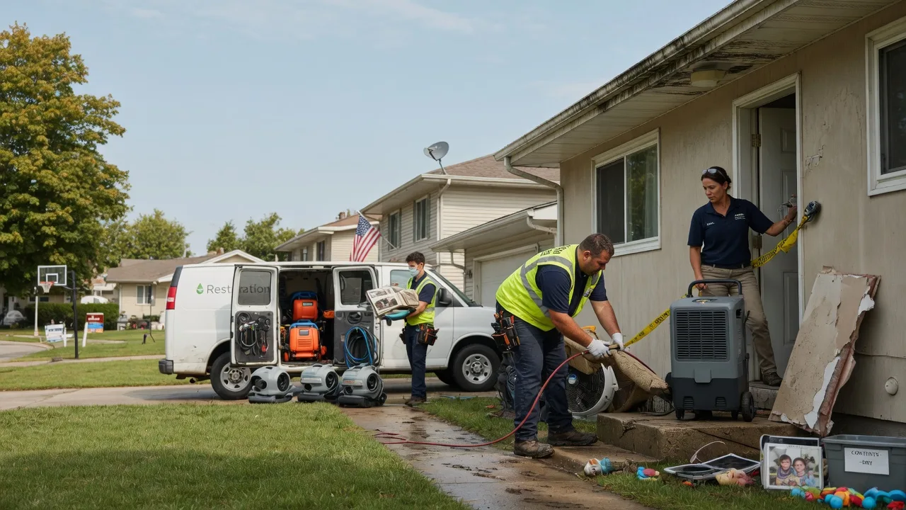 Water Damage Restoration in Monroe, IN near me